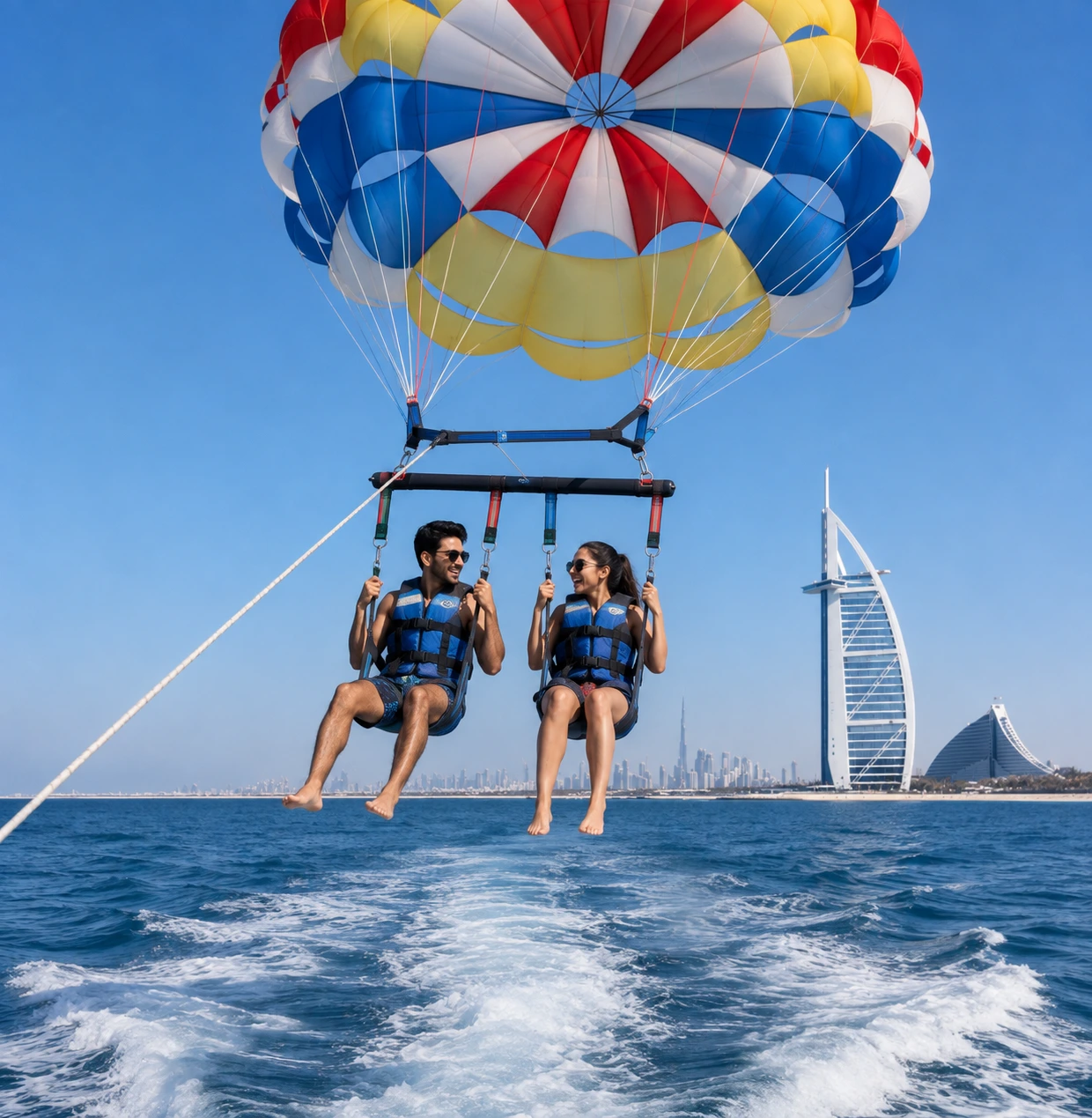 Parasailing in Dubai