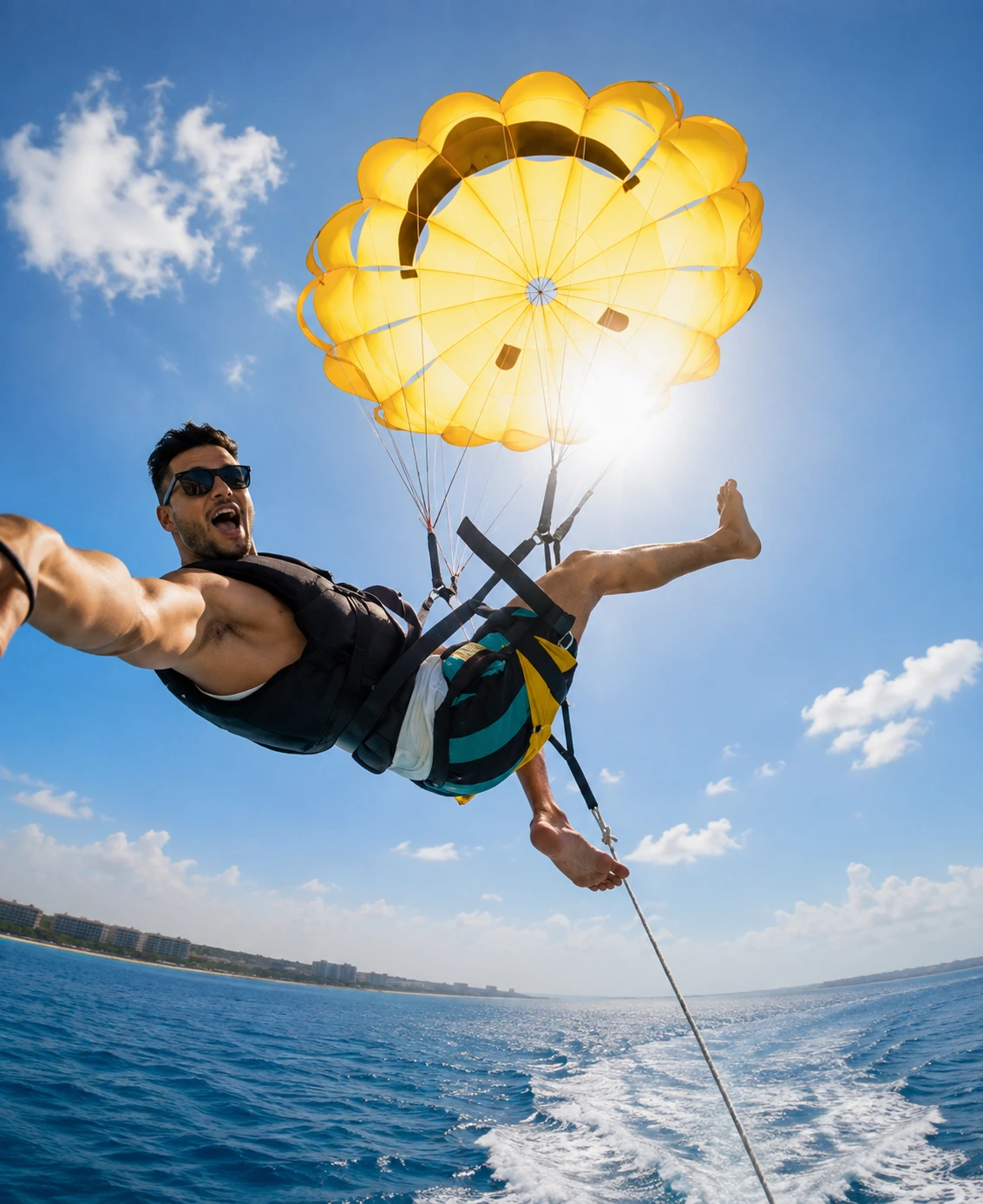 Parasailing in Dubai