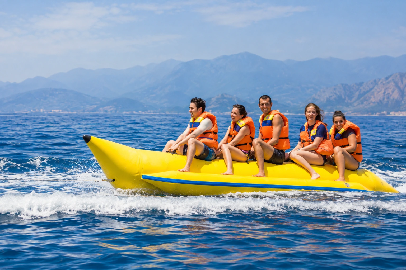 Banana Boat Ride in Dubai