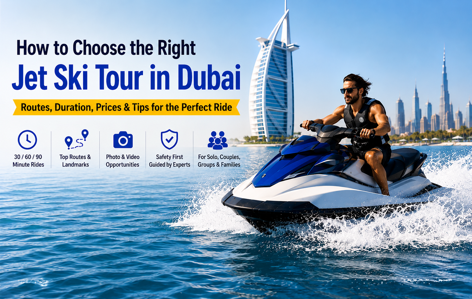 How to Choose the Right Jet Ski Tour in Dubai: Complete Guide
